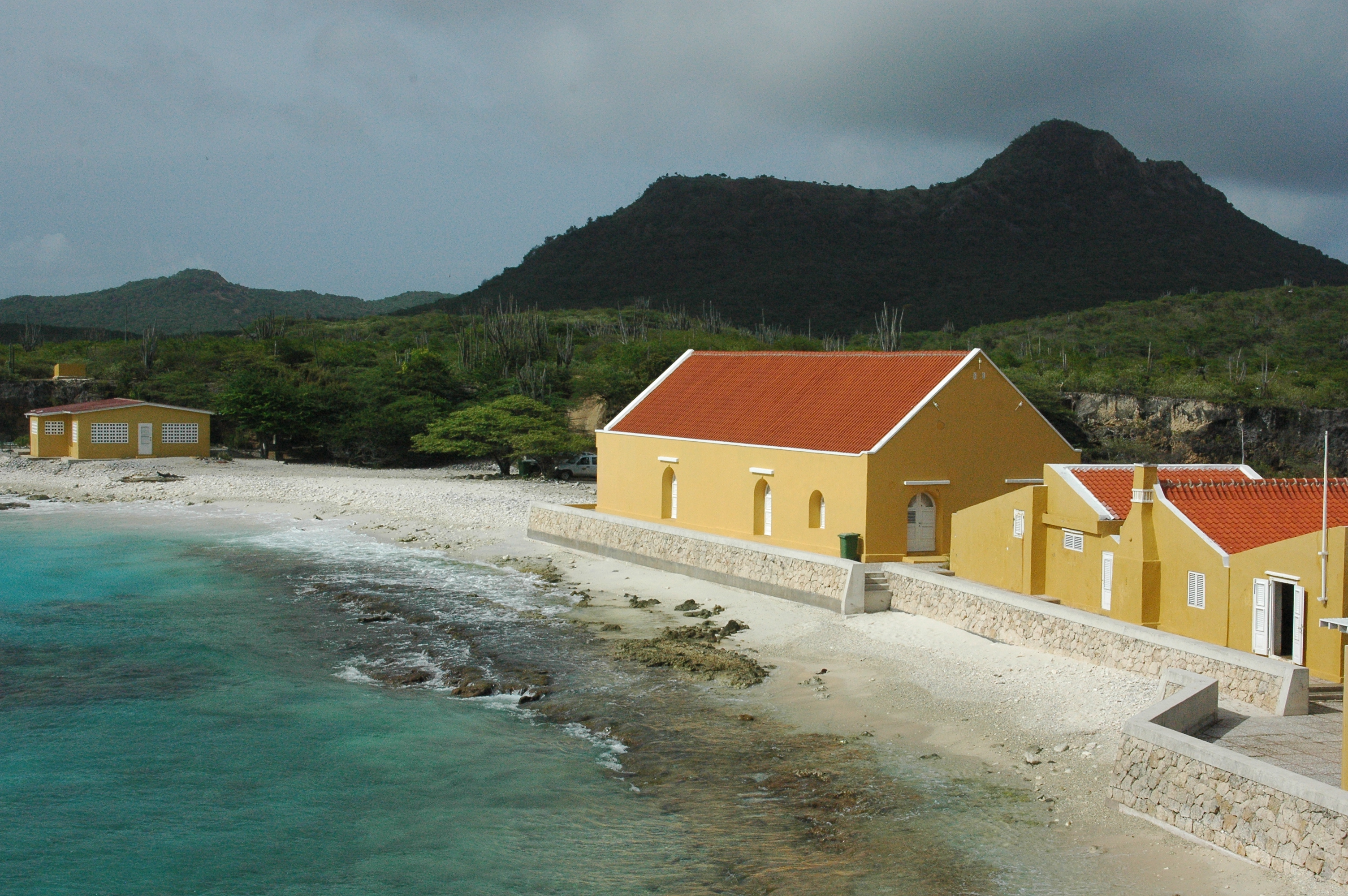 Historic buildings at Slagbaai